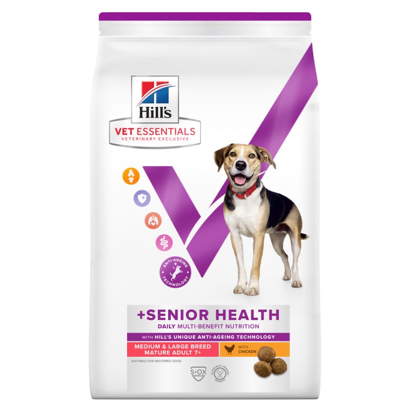 Vet Essentials Chien Multi-Benefit Senior Health Medium & Large