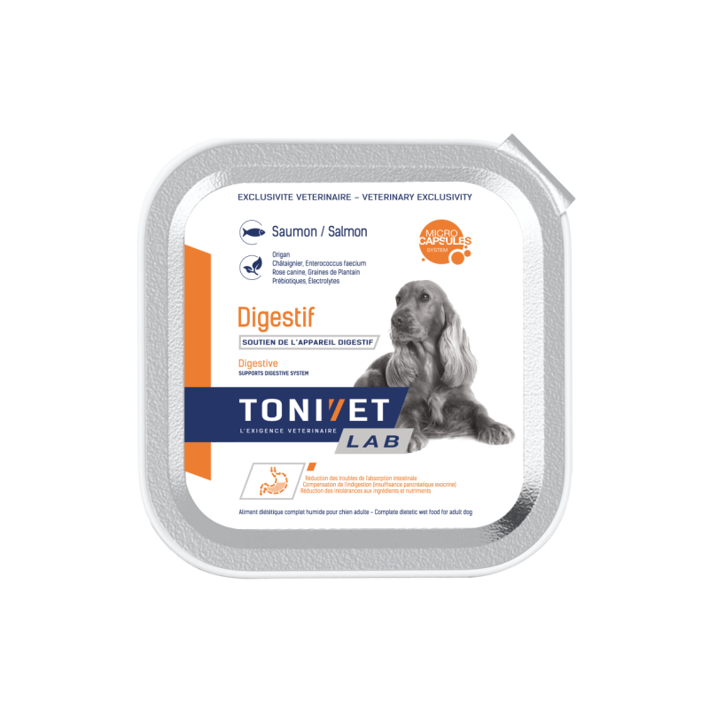 Tonivet Chien Digestif Saumon Boîte