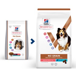 Vet Essentials Chien Multi-Benefit Adult1+ No Grain Medium Thon & Pommes de terre