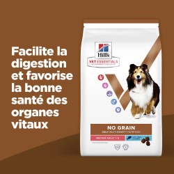 Vet Essentials Chien Multi-Benefit Adult1+ No Grain Medium Thon & Pommes de terre