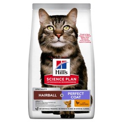 Chat Adult Hairball & Perfect Coat Poulet