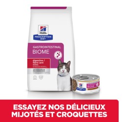 Chat Gastrointestinal Biome Stress Mijotés Pou. & Lég. Boîte